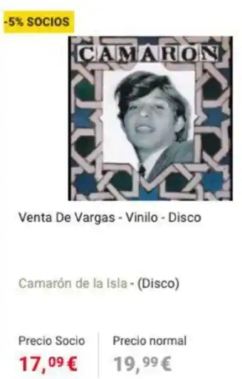 Fnac Venta De Vargas - Vinilo - Disco oferta