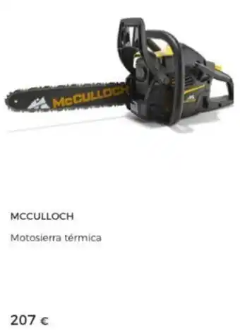 BriCor Mcculloch Motosierra térmica oferta