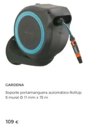 BriCor Gardena Soporte portamanguera automatico RollUp 11 mm x 15 m oferta