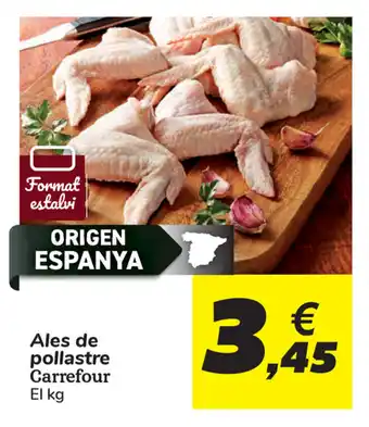 Carrefour Carrefour Ales de pollastre oferta