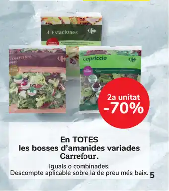 Carrefour Carrefour En Totes les bosses d'amanides variades oferta