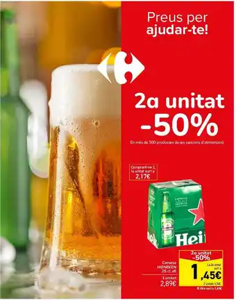 Andorra 2000 2a Unitat -50% Cerveja Heineken oferta