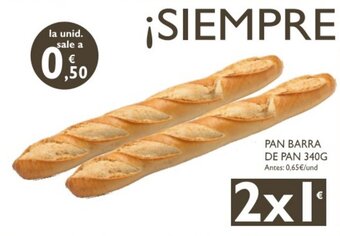 Cash Ecofamilia Pan Barra de Pan 340g oferta