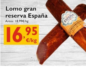 Cash Ecofamilia Lomo gran reserva España oferta