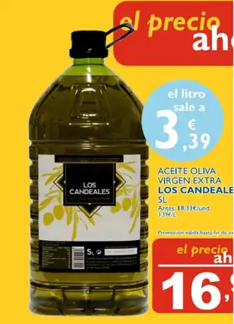 Cash Ecofamilia Los Candeales Aceite de Oliva Virgen Extra 5l oferta