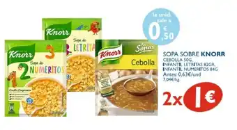 Cash Ecofamilia Knorr Sopa Sobre Cebolla 50g oferta