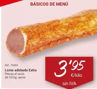 Makro Lomo adobado extra oferta