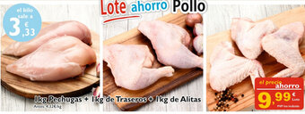 Supermercados La Despensa 1kg Pechugas-1kg Traseros-1kg Alitas oferta