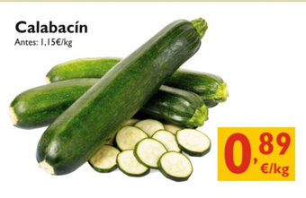 Supermercados La Despensa Calabacín oferta
