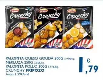 Supermercados La Despensa Fripozo Palomita Queso Gouda 300g/Merluza 250g/Palomita Pollo 300g oferta