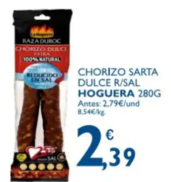 Supermercados La Despensa Hoguera Chorizo Sarta Dulce R/Sal 280g oferta