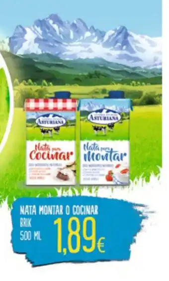 Supermercados La Despensa Nata Montar O Cocinar Brik 500ml oferta