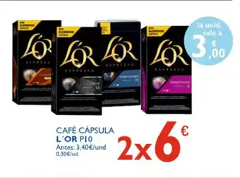 Supermercados La Despensa L'Or Café Cápsula oferta