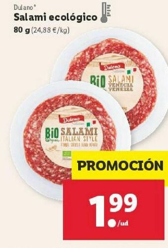 Lidl Salami oferta