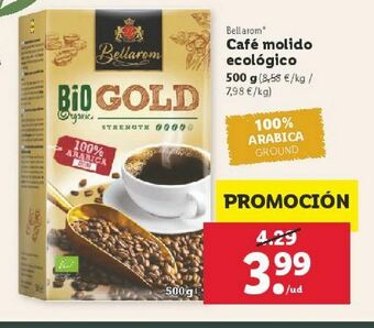 Lidl Café molido bellarom oferta
