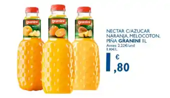 Supermercados La Despensa Granini Nectar C/Azucar Naranja Melocoton Piña 1l oferta