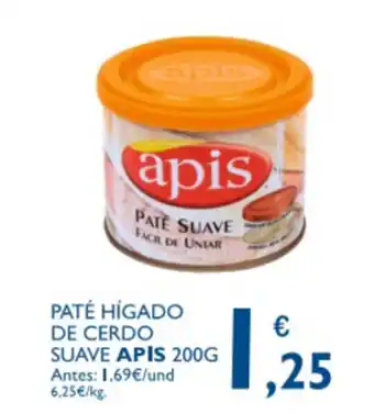 Supermercados La Despensa Apis Paté Hígado De Cerdo Suave 200g oferta