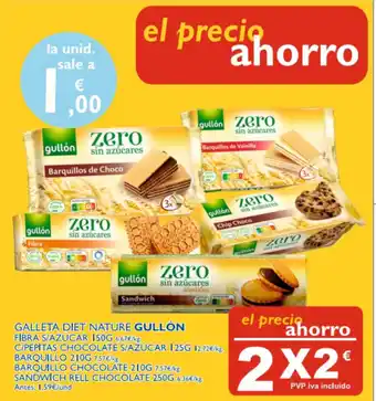 Supermercados La Despensa Gullón Galleta Diet Nature oferta