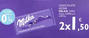 Supermercados La Despensa Milka Chocolate Leche 25g oferta