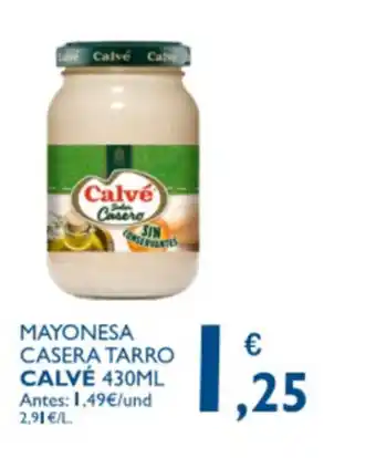 Supermercados La Despensa Calvé Mayonesa Casera tarro 430ml oferta