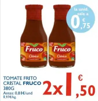 Supermercados La Despensa Fruco Tomate Frito Cristal 380g oferta