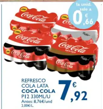 Supermercados La Despensa Coca Cola Refresci Cola Lata 330ml oferta