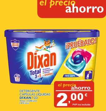 Supermercados La Despensa Dixan Detergente Capsulas Liquidas oferta