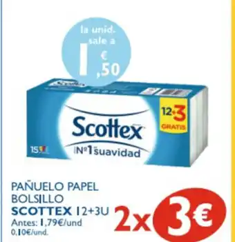 Supermercados La Despensa Scottex Pañuelo Papel Bolsillo oferta