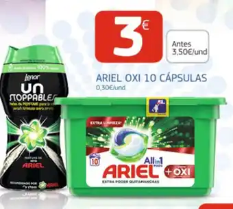 Supermercados La Despensa Ariel Oxi 10 Cápsulas oferta