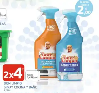 Supermercados La Despensa Don Limpio Spray Cocina Y Baño oferta