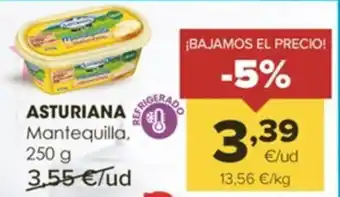 Autoservicios Familia ASTURIANA Mantequilla, 250 g oferta