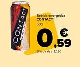Supeco Bebida energética CONTACT 50cl oferta