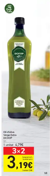 Carrefour Dcoop Oli d'oliva Verge Extra 1L oferta