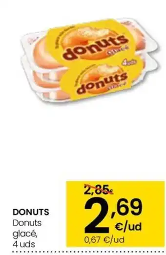 Eroski DONUTS Donuts glacé, oferta