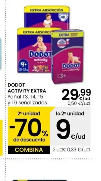 Eroski Dodot activity extra oferta