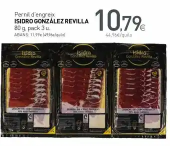 Condis Jamón de cebo isidro gonzalez oferta