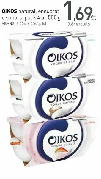 Condis Yogur oikos oferta