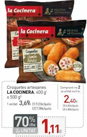 Condis Croquetas la cocinera oferta
