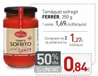 Tomate frito ferrer