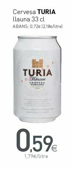 Condis Cerveza oferta