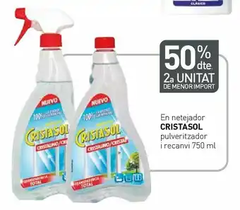 Condis Limpiacristales cristasol oferta