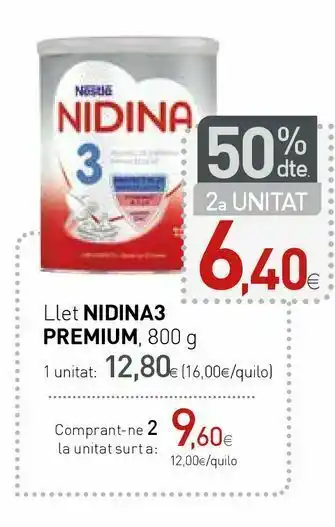Condis Leche infantil nidina oferta