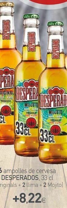 Condis Cerveza desperados oferta