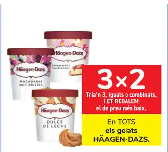 Carrefour Häagen-Dazs gelats oferta
