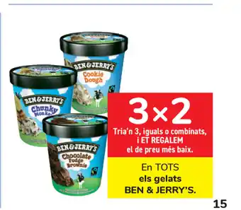 Carrefour Ben & Jerry's Gelats oferta