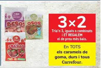 Carrefour Carrefour caramels de goma, durs i tous oferta