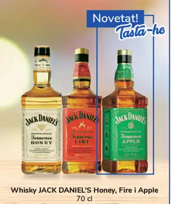Carrefour Jack Daniel's Whisky Honey, Fire i Apple 70cl oferta
