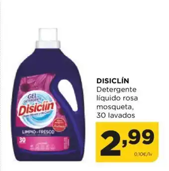 Alimerka DISICLIN Detergente líquido rosa mosqueta, 30 lavados oferta