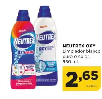 Alimerka NEUTREX OXY Limpiador blanco puro o color, oferta