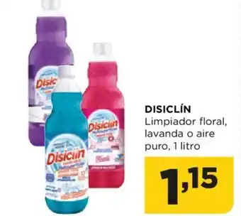 Alimerka DISICLIN Limpiador floral, lavanda o aire puro, 1 litro oferta